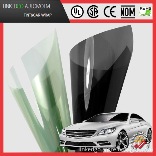 High quality Water-Activated Adhesive Car window tinting film wholesales 1.52*30M no fade car tint film